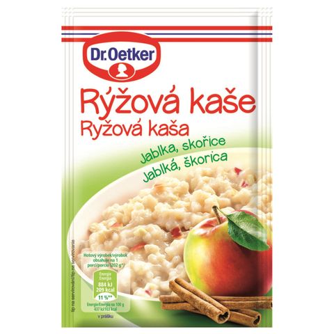 Dr.Oetker Rýžová kaše jablko & skořice | 52 g