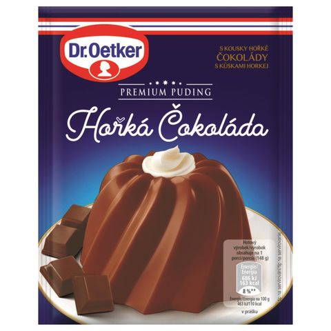 Dr.Oetker Pudding premium dark chocolate | 52 g