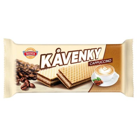 Sedita Kávenky Oplatky cappuccino | 50 g