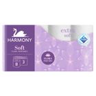 Harmony Toaletní papír 3-vrstvý Soft Flora | 8 ks