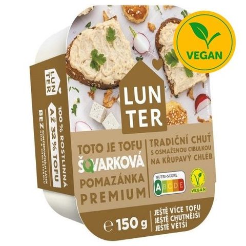 Lunter Pomazánka tofu škvarková | 150 g