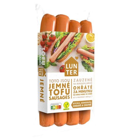 Lunter Tofu sausages Měkké | 200 g