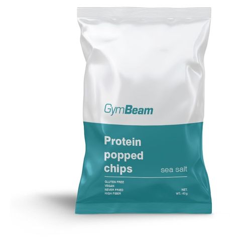 GymBeam Protein chips sea salt | 40 g