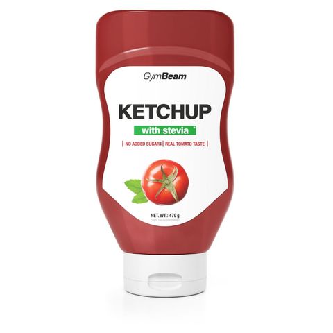 GymBeam Ketchup with Stevia | 470 ml