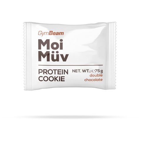 GymBeam MoiMüv Protein Cookie Double Chocolate | 75 g