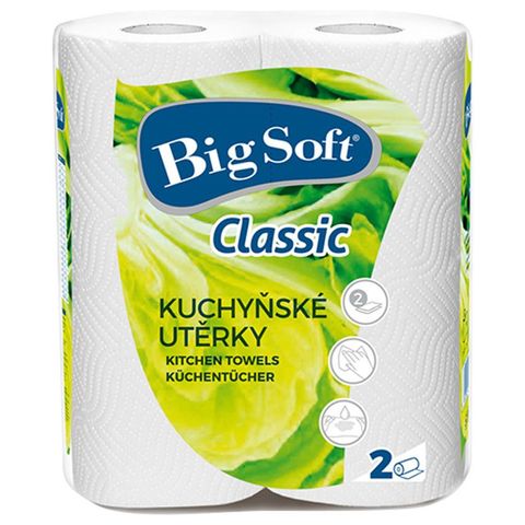 Big Soft Küchenrolle 2er Packung