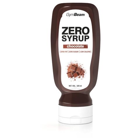 GymBeam ZERO SYRUP Chocolate | 320 ml