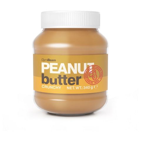 GymBeam 100% Peanut Butter crunchy 340 g