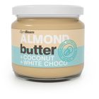 GymBeam Almond butter with coconut and white choco | 340 g