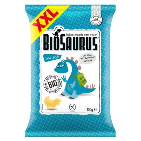 Biosaurus BIO snack sea salt XXL | 100 g