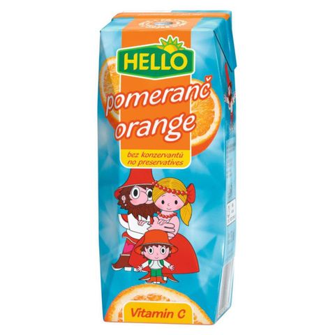 Hello Drink orange | 250 ml