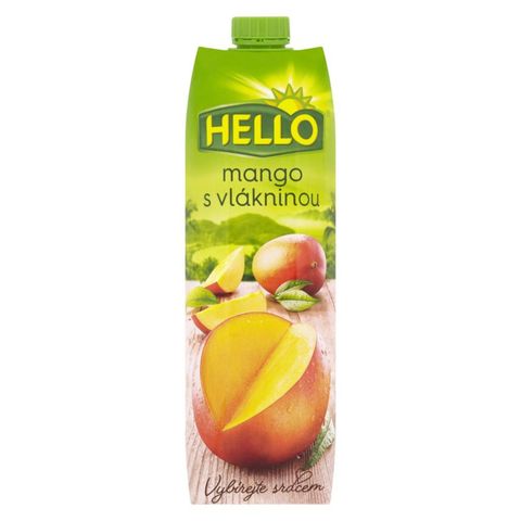 Hello Drink mango with fiber | 1 l