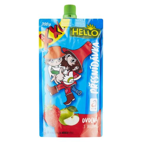 Hello Fruit Snack with Strawberries | 200 g