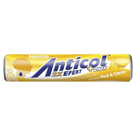 Anticol bonbóny med & citron | 50 g