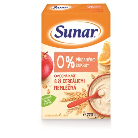 Sunar Fruit porridge no added sugar | 220 g