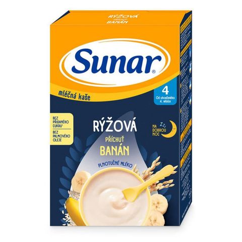 Sunar Goodnight Milk Porridge Rice Flavour Banana | 210 g