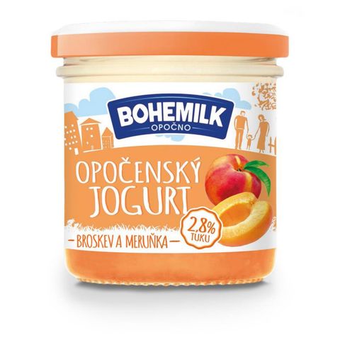 Opočenský jogurt broskev a meruňka | 150 g