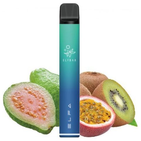 Elf Bar ELFA e-cigareta 500mAh Kiwi Passion Fruit Guava 20mg | x 1 kus