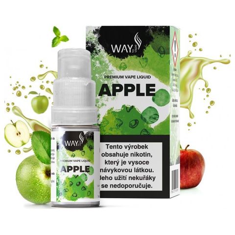 Liquid Way to Vape jablko 10ml-6mg 18+ | 1 kus