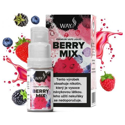 Liquid Way to Vape lesní směs 10ml-18mg 18+ | 1 kus