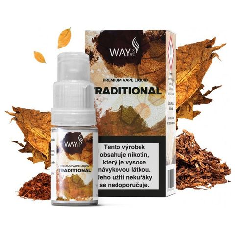 Liquid Way to Vape Traditional 10ml-6mg 18+ | 1 piece