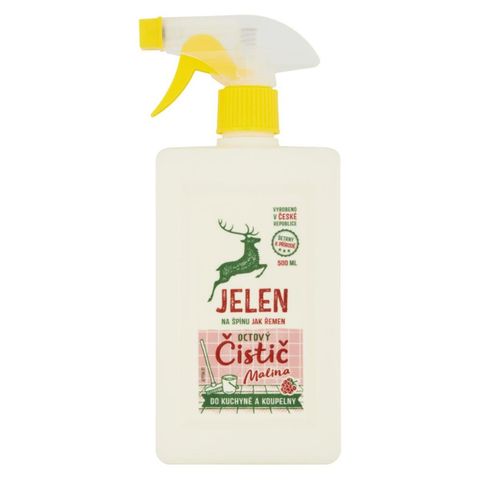 Jelen Vinegar cleaner For bathroom and kitchen raspberry, spray | 500 ml