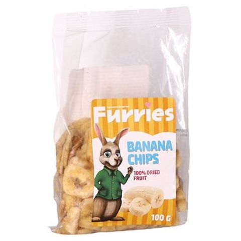 Furries Rodents Food Bananas Slices | 100 g