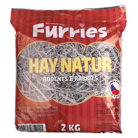 Furries Krmivo pro hlodavce a králíky seno | 2 kg