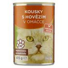 Kousky s hovězím v omáčce | 415 g