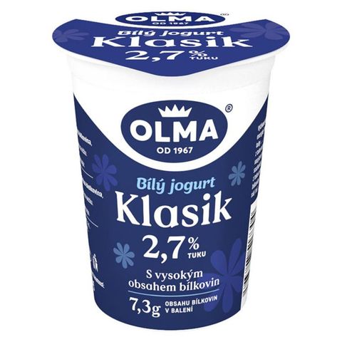 Olma Jogurt bílý klasik 2.7% | 150 g