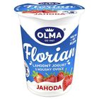 Olma Florian Lahodný jogurt s kousky ovoce jahoda | 150 g