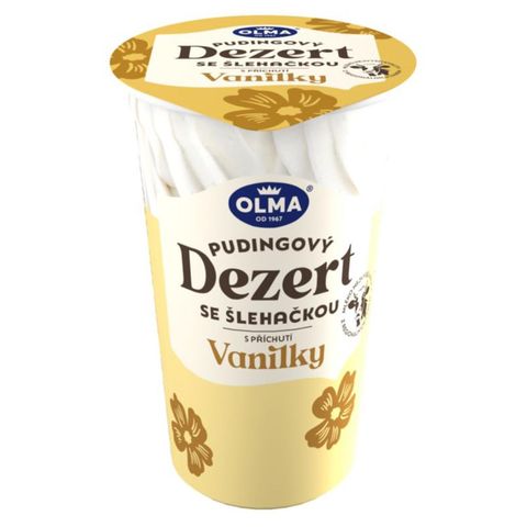 Olma Dessert vanilla with whipped cream | 200 g