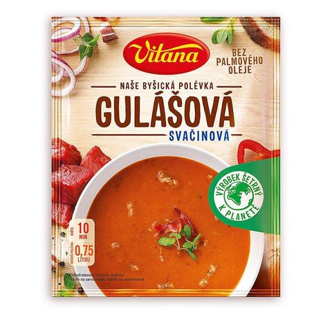 Vitana Gulášová svačinová instantní polévka | 95 g