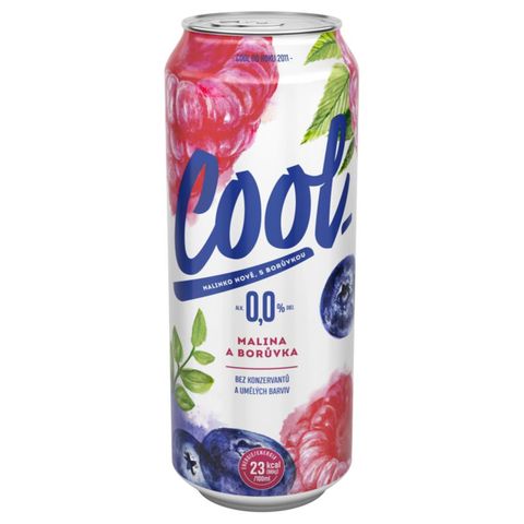 Cool Nonalcoholic beverage raspberry & blueberry | 500 ml