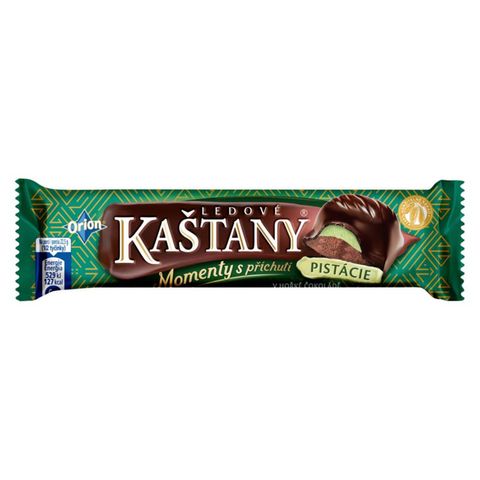 Orion Ledové Kaštany chestnuts pistachio | 45 g