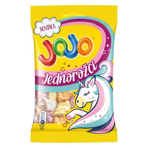 Jojo Jednorožci pěnové bonbóny | 80 g