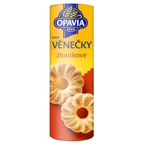 Opavia Zlaté věnečky žloutkové sušenky | 150 g