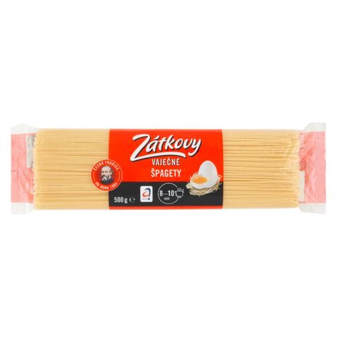 Zátkovy Těstoviny Spaghetti eggs pasta | 500 g