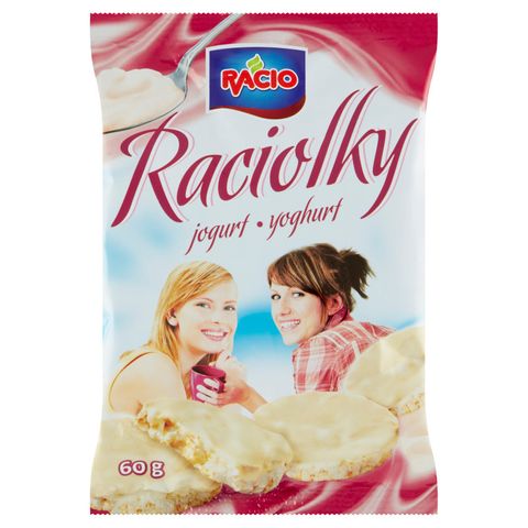 Racio Raciolky s jogurtovou polevou | 60 g