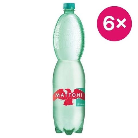 Mattoni Minerální voda jemně perlivá | 6 x 1.5 l