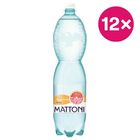 Mattoni Mineral water grapefruit sparkling | 12 x 1.5 l