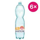 Mattoni Mineral water grapefruit sparkling | 6 x 1.5 l