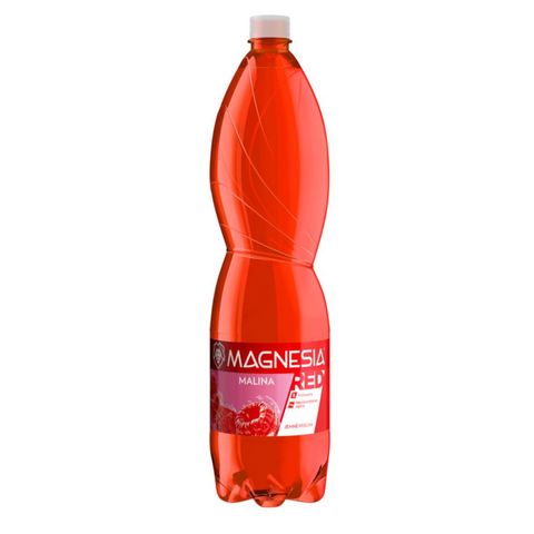 Magnesia Red Minerální voda malina | 1.5 l