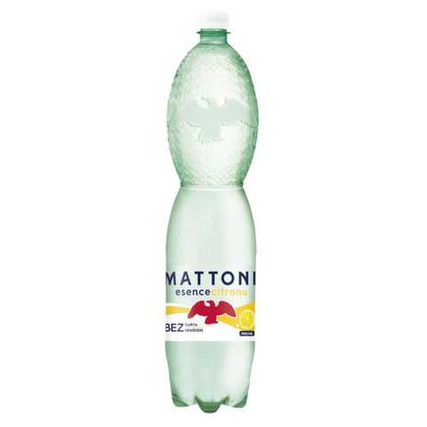 Mattoni Minerální voda esence citronu perlivá | 1.5 l