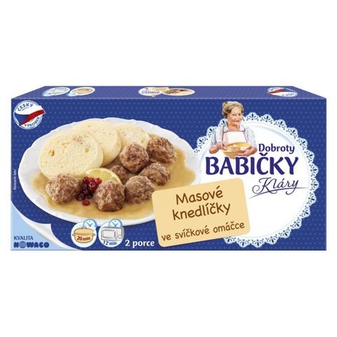 Dobroty Babičky Kláry Meatballs in Cream Sauce | 450 g