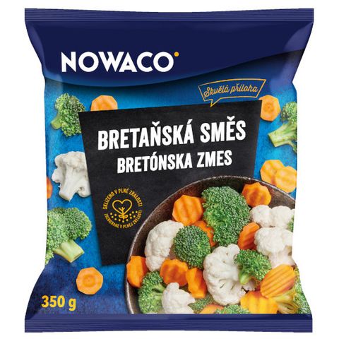 Nowaco Mražená zelenina bretaňská směs | 350 g