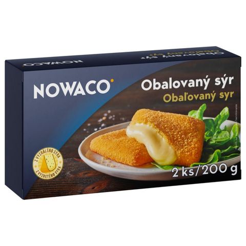 Nowaco Sýr obalovaný předsmažený | 200 g