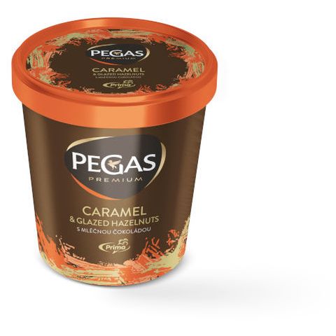 Pegas Premium caramel glazed hazelnut | 460 ml