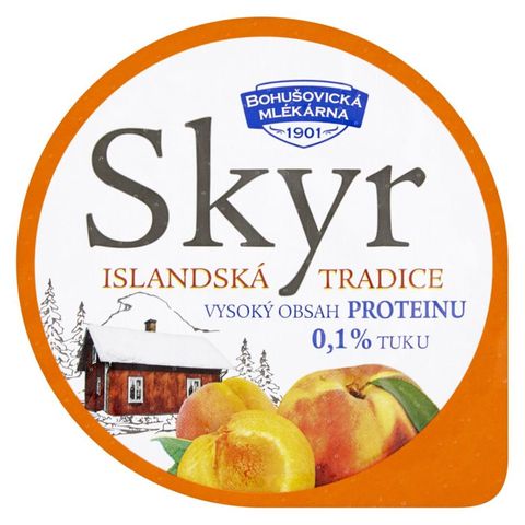 Bohušovice Dairy Skyr apricot 0.1% | 130 g