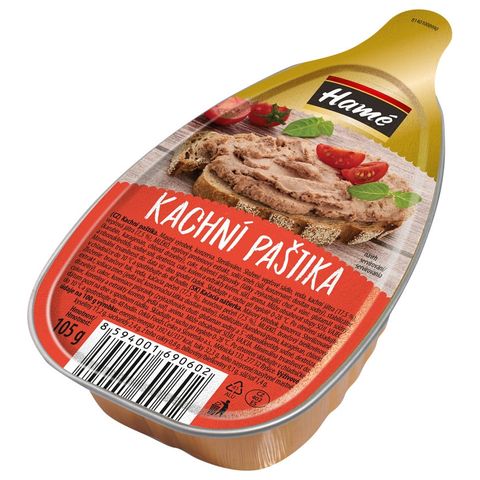 Hamé Paštika s kachními játry | 105 g